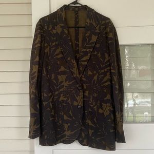 J Crew Print Jacket